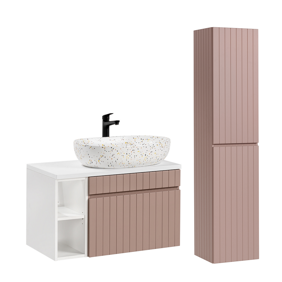 zelie_rose_salle_de_bain_meuble_vasque_80cm_niche_1