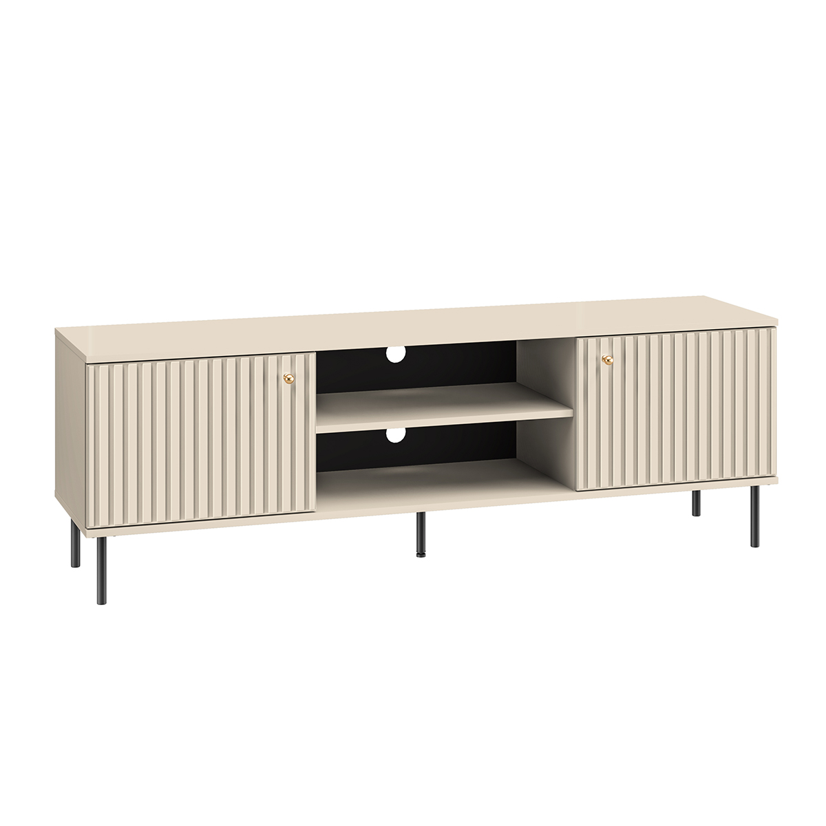 Meuble TV 2 portes 160 cm Nova Cachemire