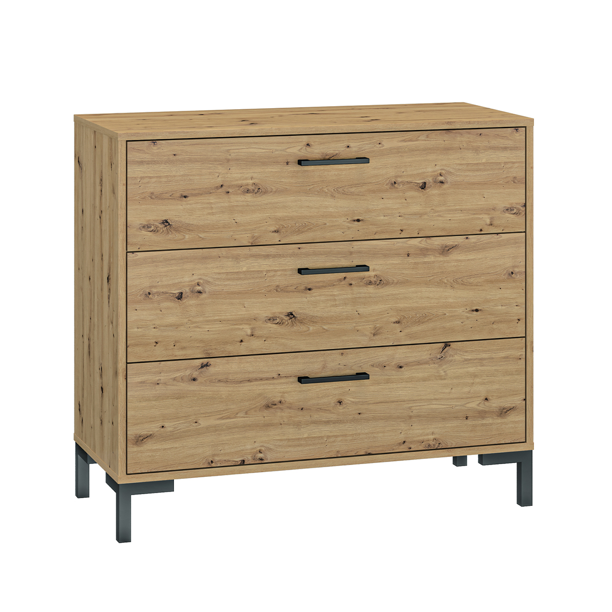 Commode 3 tiroirs Liora Bois