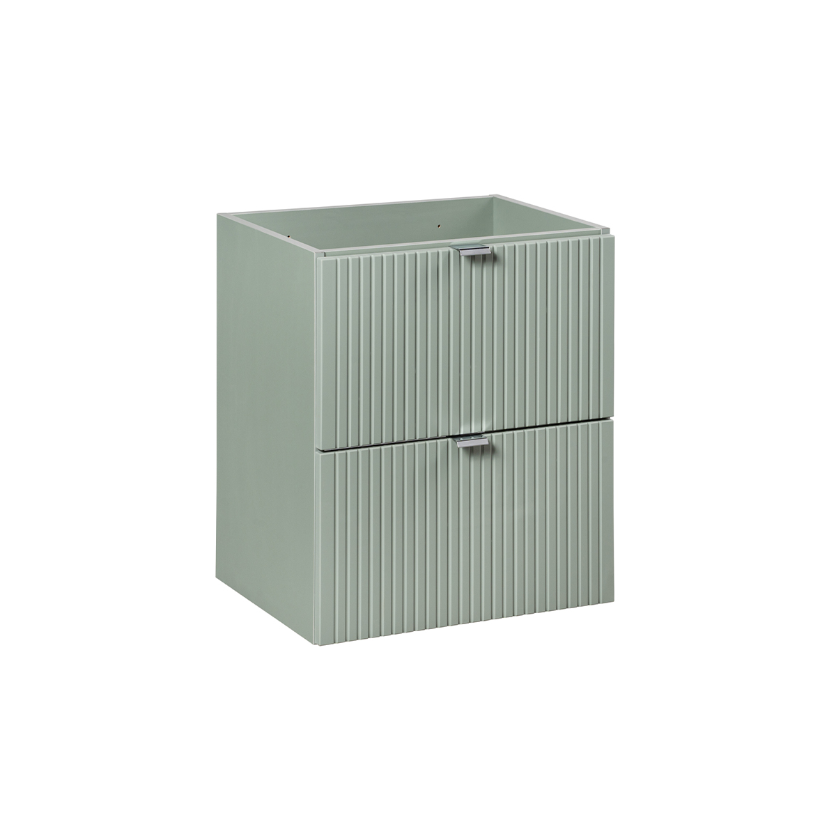 Meuble sous-vasque 50cm 2 tiroirs Jade Vert