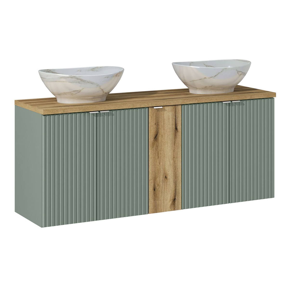 Étui à Meuble Vasque Imprimé Léopard - Vanity Case Avec Poignée - Plastique