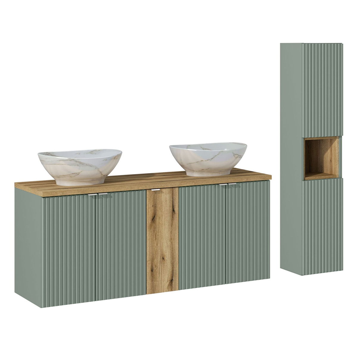jade_vert_salle_de_bain_pack_140cm_meuble_double_vasque_niche_4_portes_1
