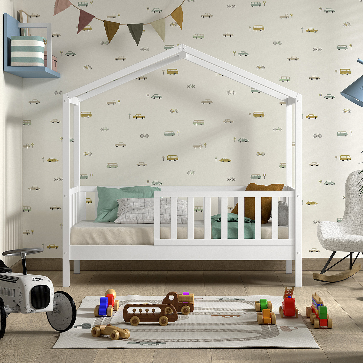 Vipack_Dallas_blanc_lit_cabane_70x140_3