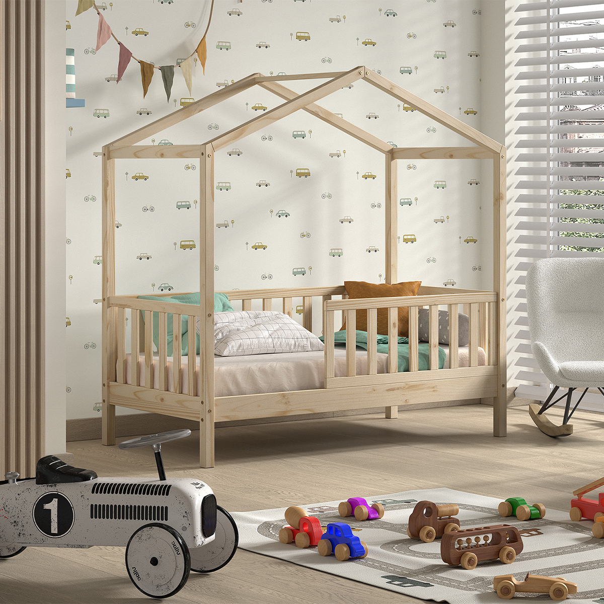 Vipack_Dallas_bois_lit_cabane_70x140_2