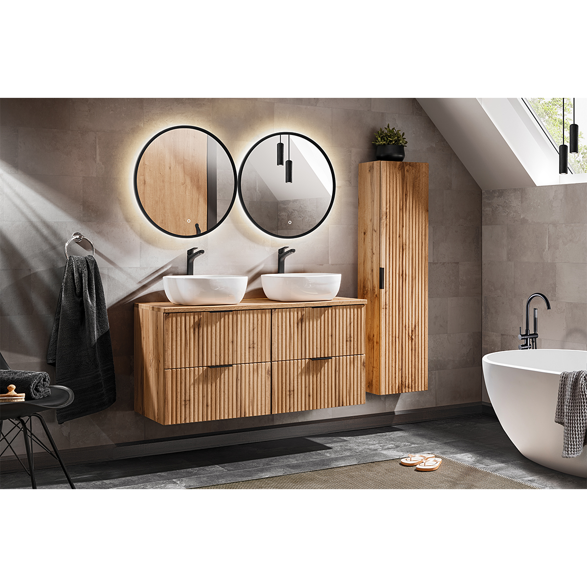 adel-chene-salle-de-bain-meuble-double-vasque-120cm-colonne-1
