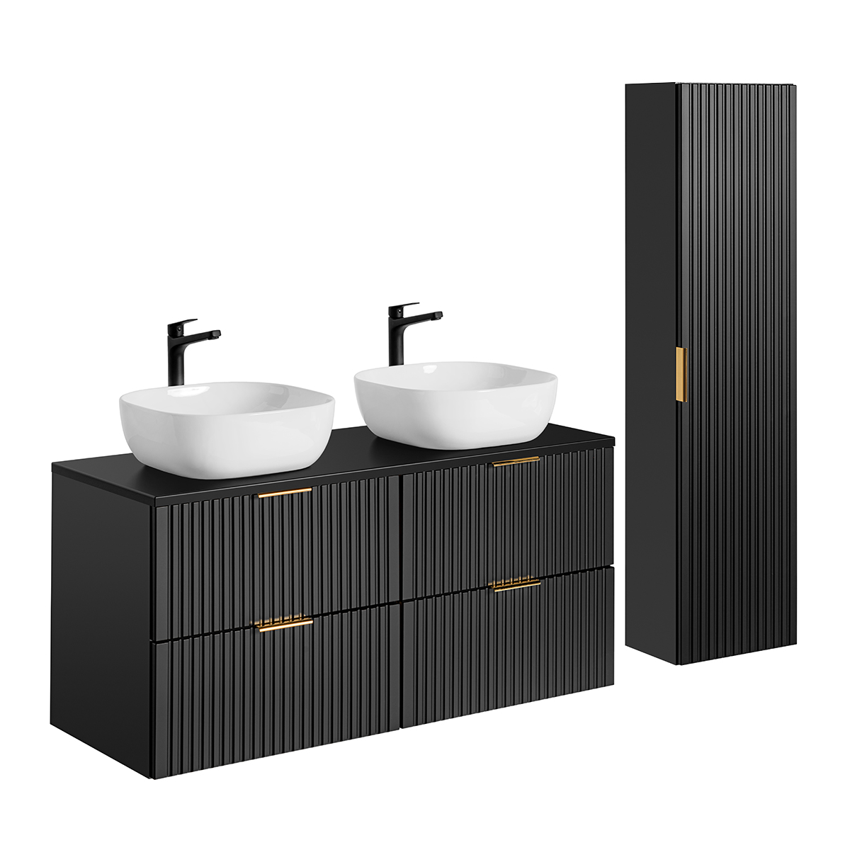 adel-noir-salle-de-bain-meuble-double-vasque-120cm-colonne-2
