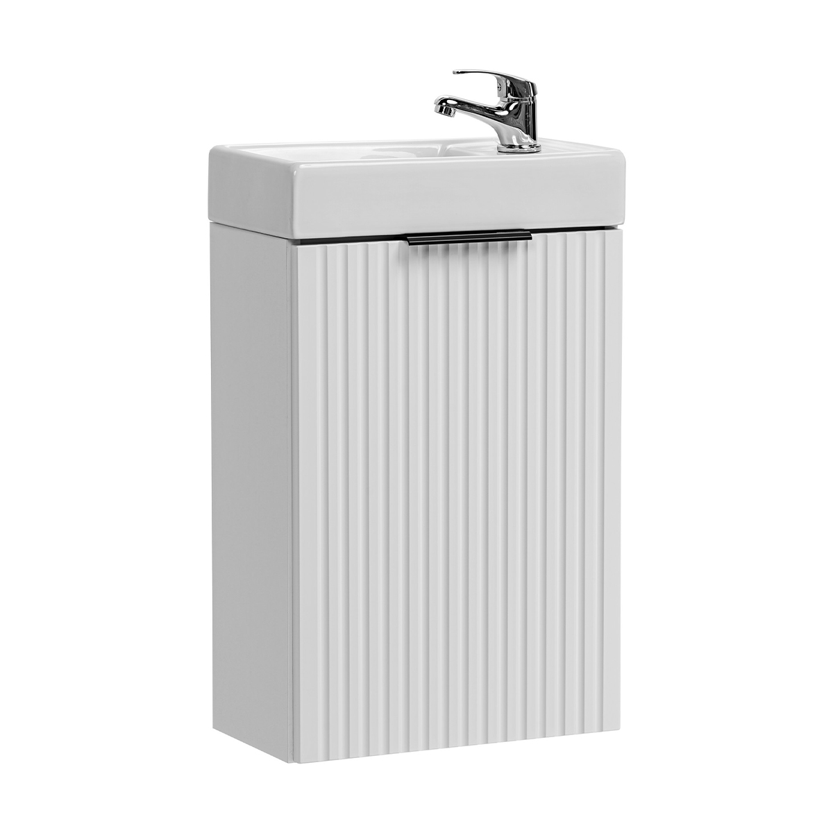 Meuble lave-mains 40cm 1 porte Adriel Blanc