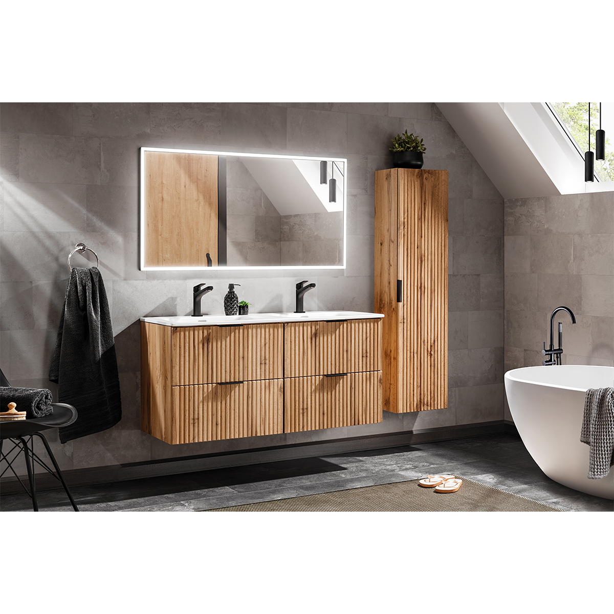 adel-chene-salle-de-bain-meuble-vasque-doulbe-encastre-120cm-colonne-1