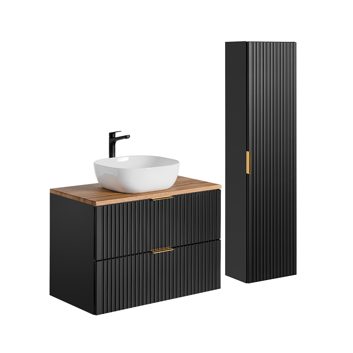 adel_noir_bois_salle_de_bain_meuble_vasque_80cm_colonne_1