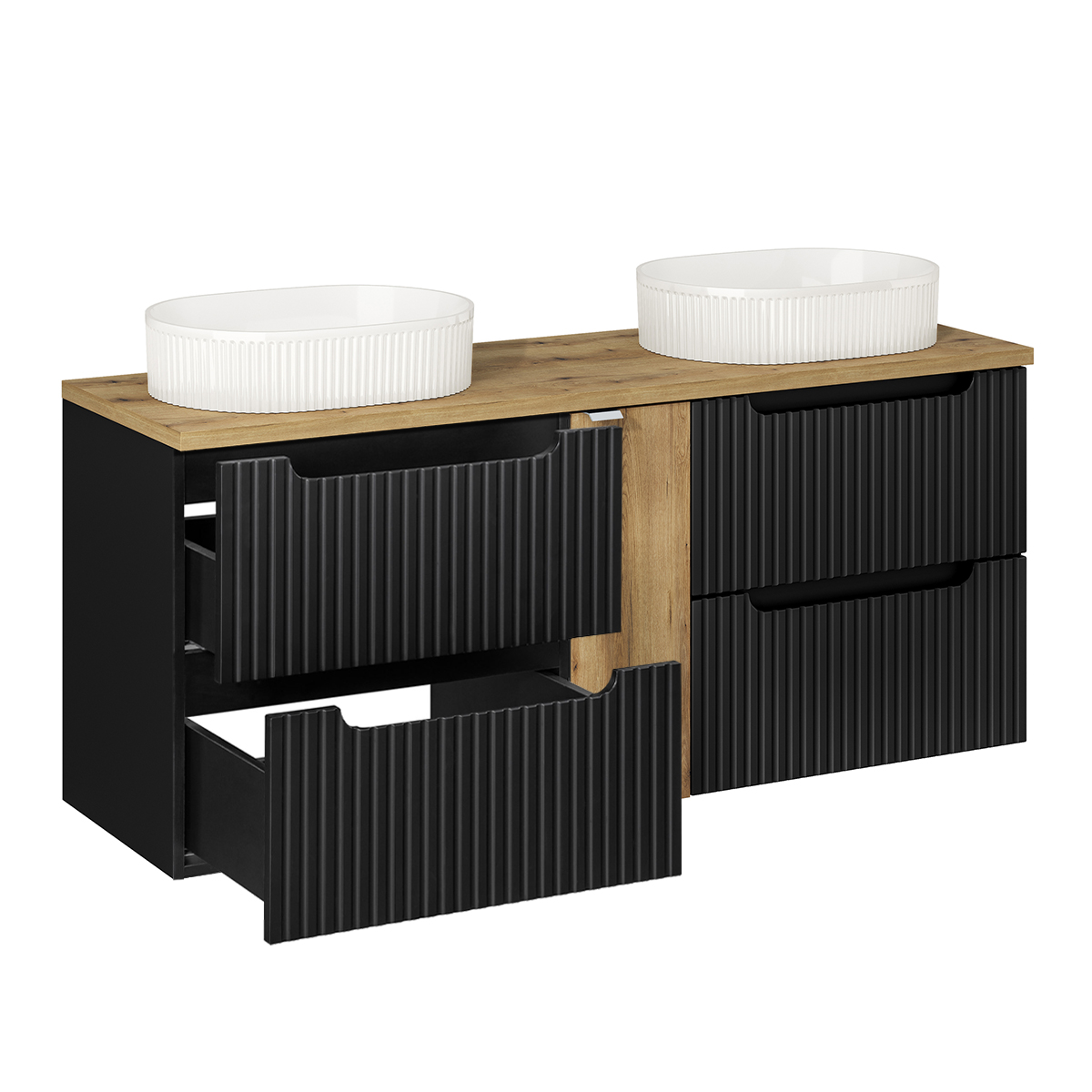 riva-noir-salle-de-bain-140cm-meuble-double-vasque-plan-bois-2-tiroirs-2