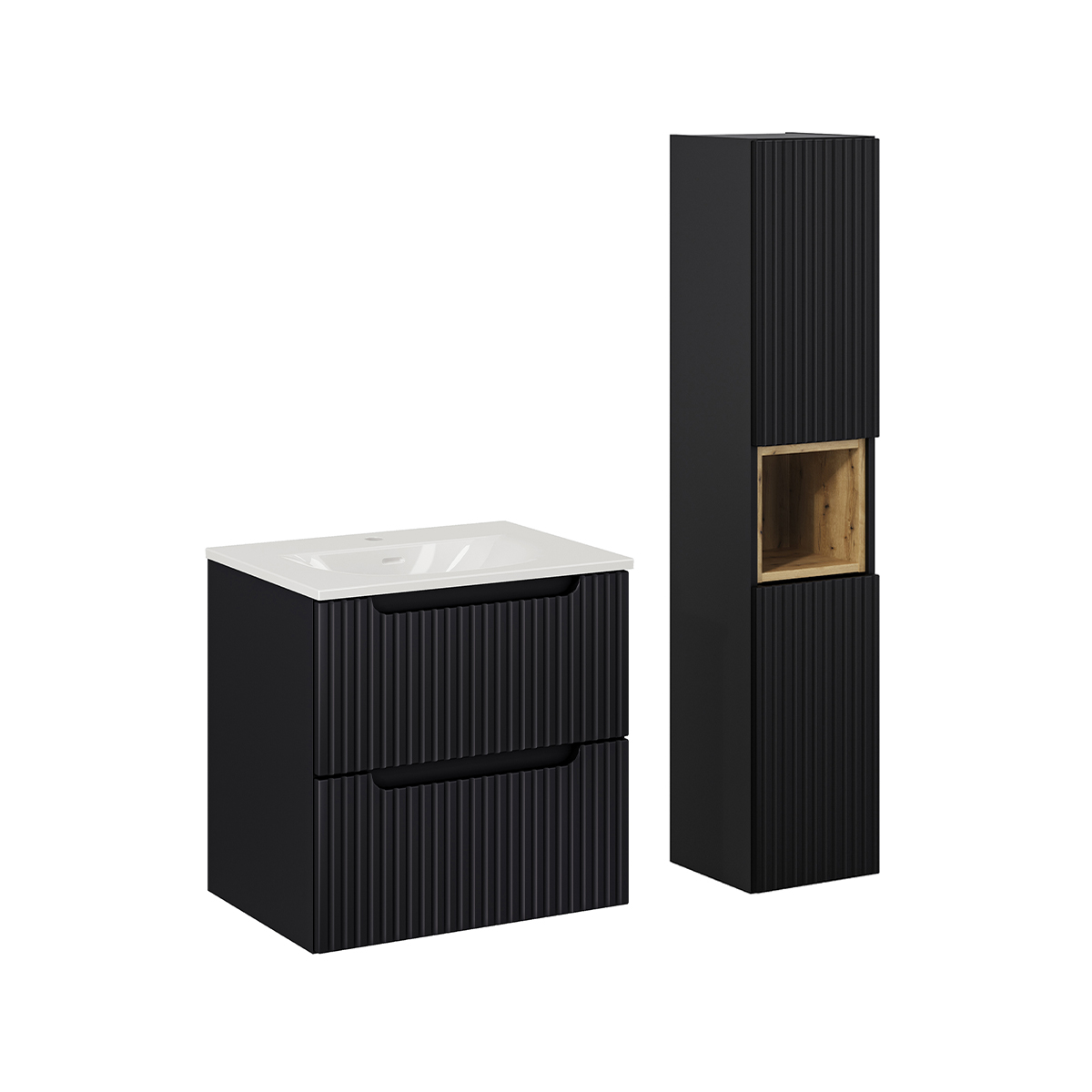 riva-noir-salle-de-bain-pack-60cm-meuble-vasque-encastree-2-tiroirs-1