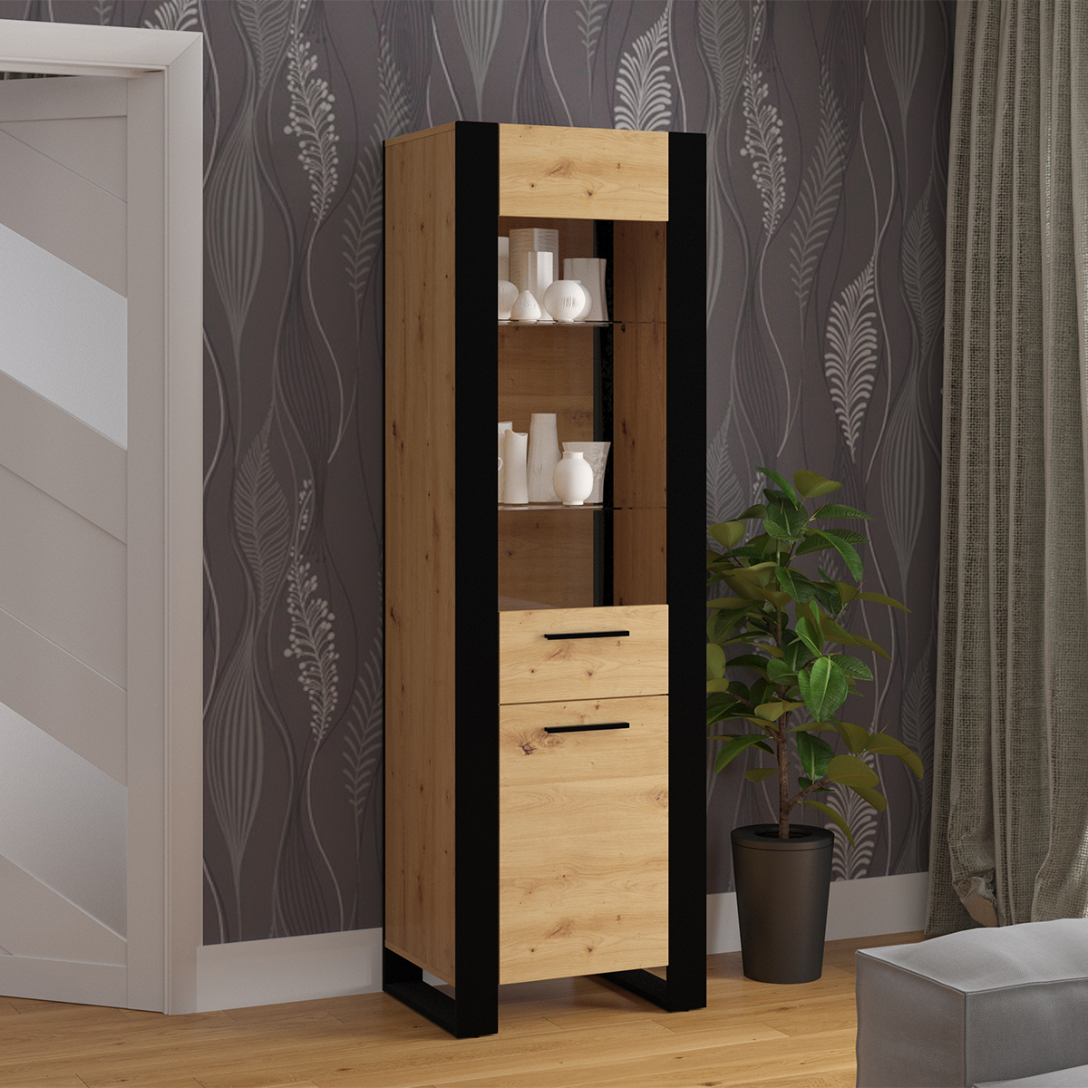 Nouka_bois_vitrine_1porte_3