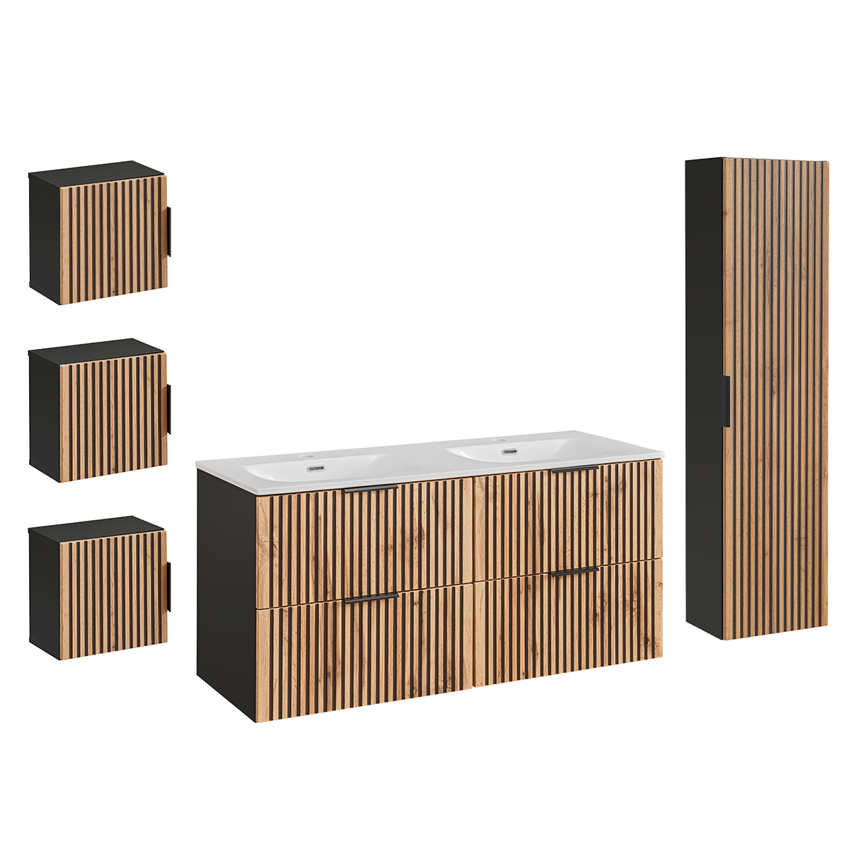 gaia_bois_salle_de_bain_pack_120_meuble_double_vasque_encastree_1_colonne_3_petites_colonnes_1