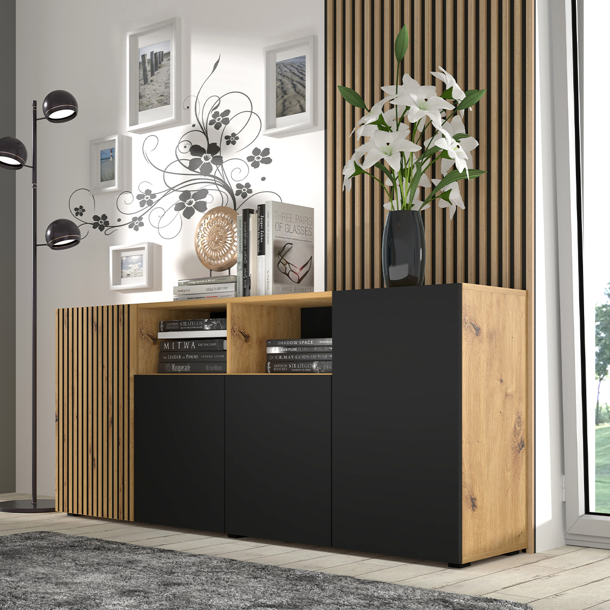 Nera_bois_noir_buffet_4portes_3
