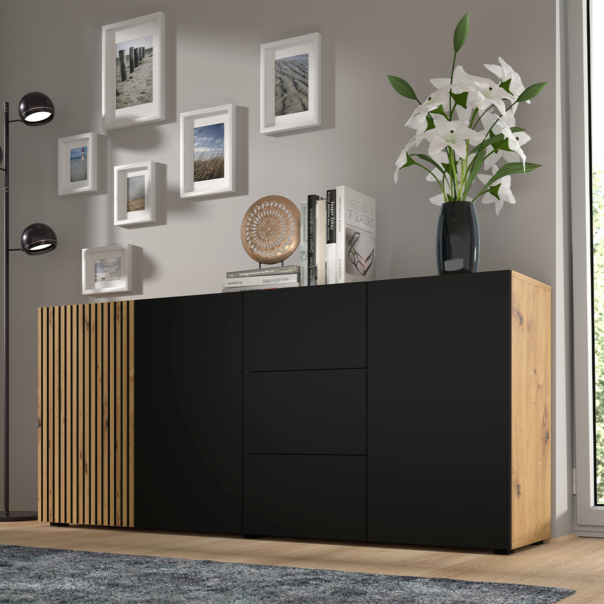 Nera_bois_noir_buffet_3portes_3tiroirs_3