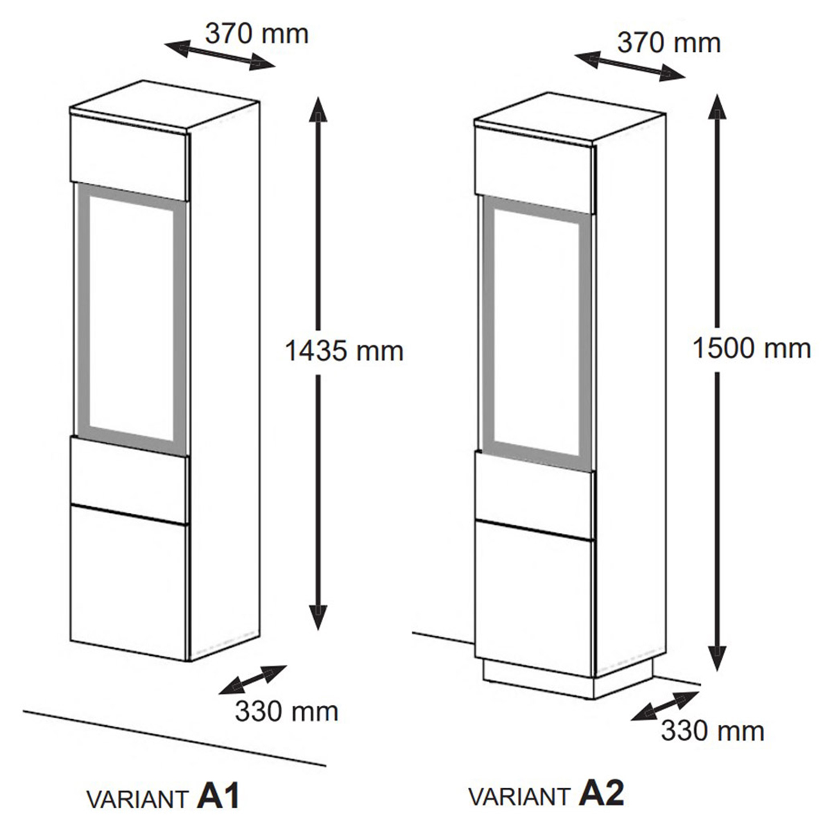 Aurus_bois_noir_vitrine_1porte_7