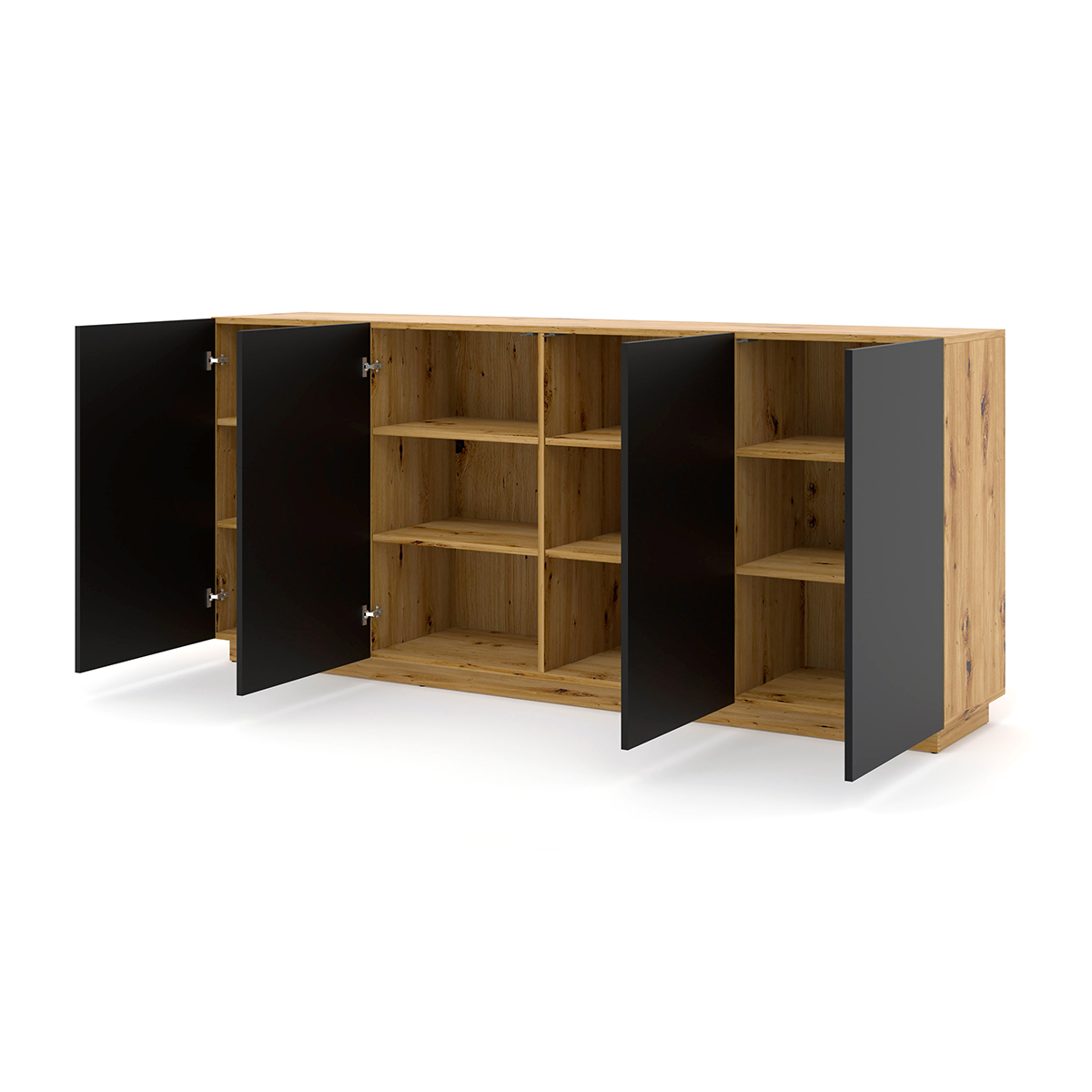 Aurus_bois_noir_buffet_4portes_2