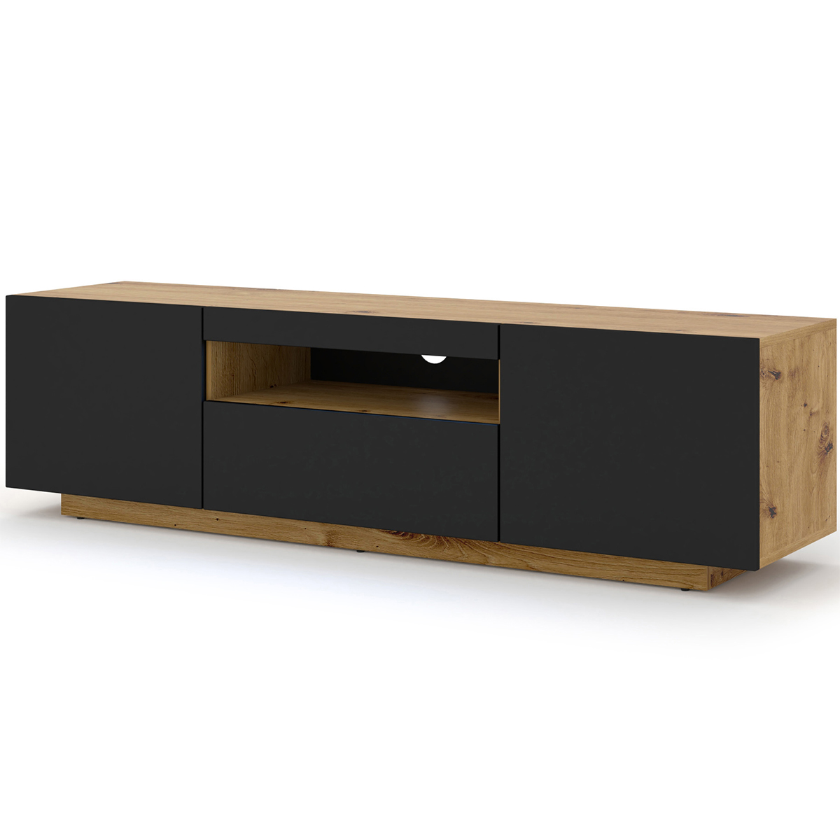 Aurus_bois_noir_meubleTV_150cm_1