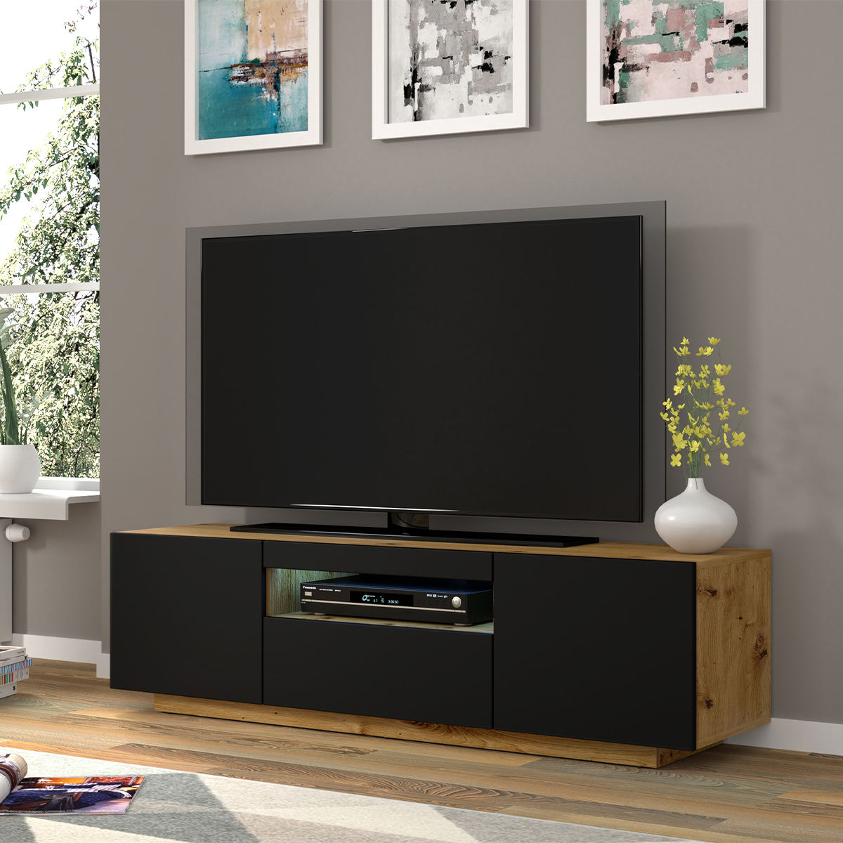 Aurus_bois_noir_meubleTV_150cm_5