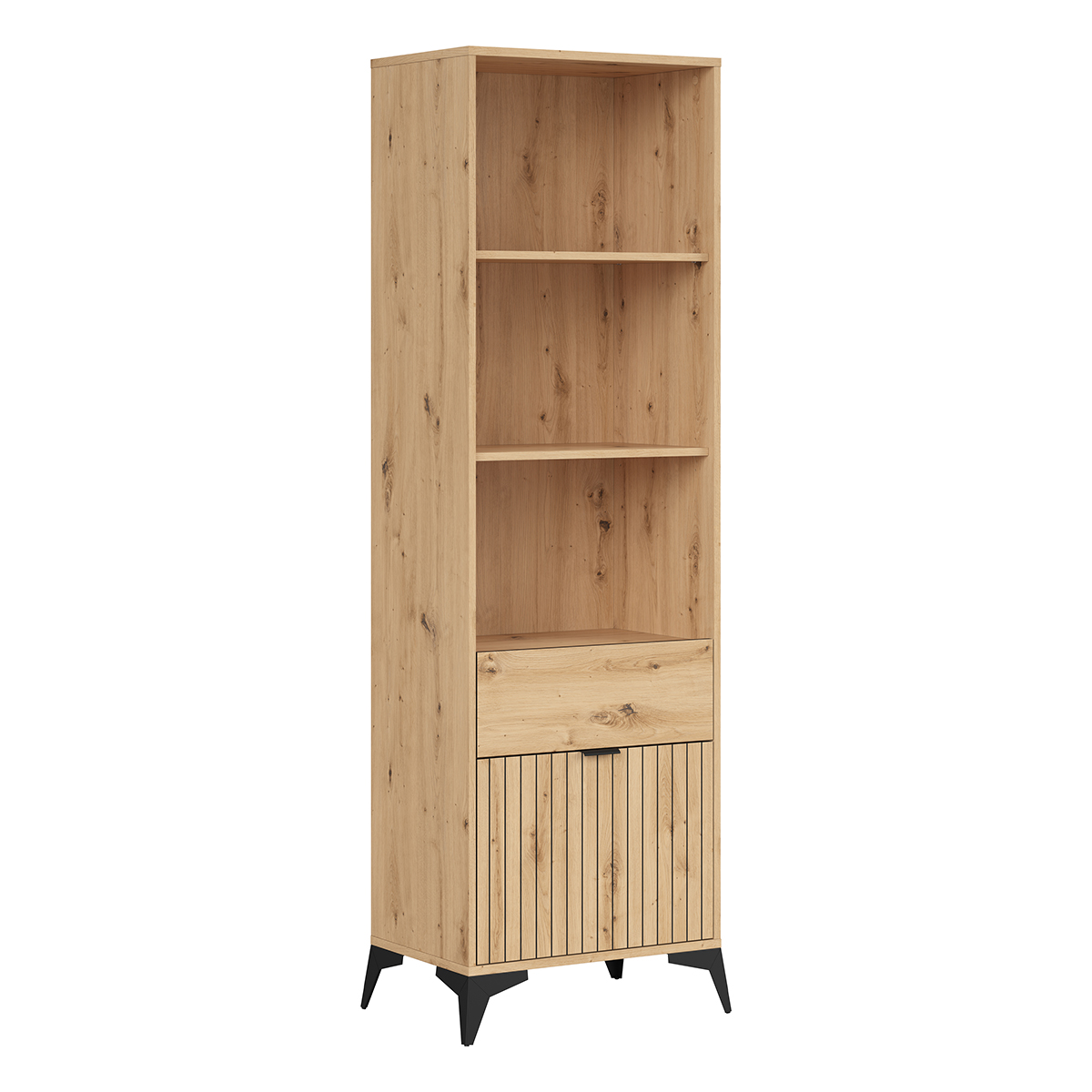 Bibliothèque 1 porte 1 tiroir Mao Bois