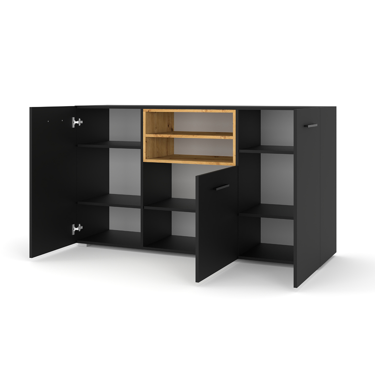 Ania_noir_bois_buffet_3portes_2