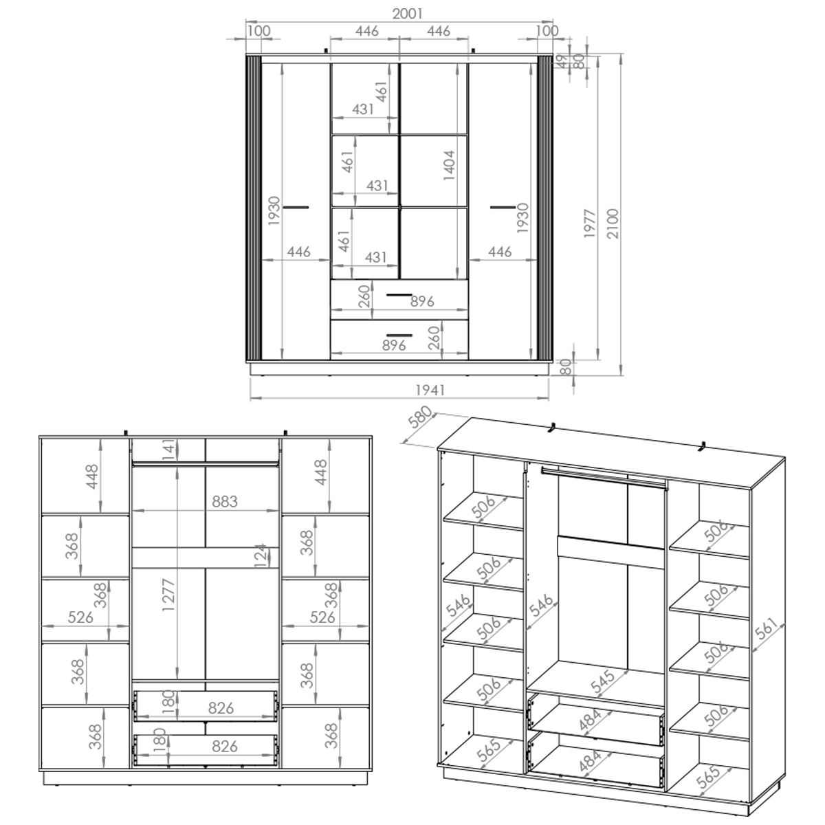 petits-meubles_Solal_bois_noir_armoire_4_portes_07