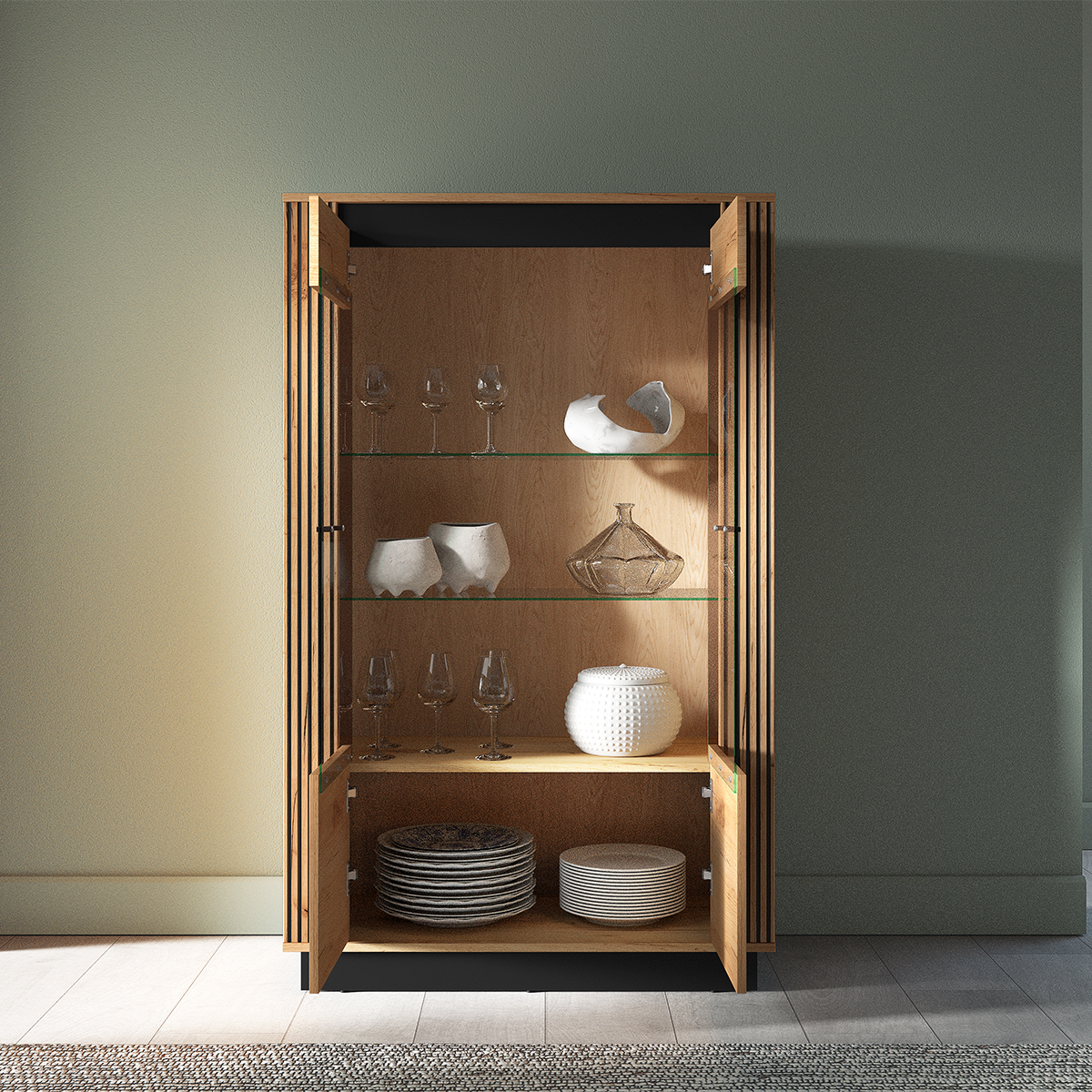 petits-meubles_Solal_bois_noir_vaisselier_2_portes_04