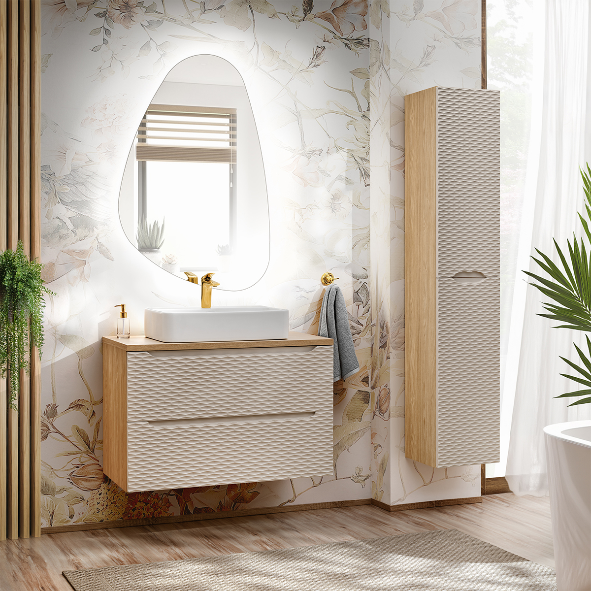 elora_beige_salle_de_bain_90cm_meuble_sous_vasque_plan_4