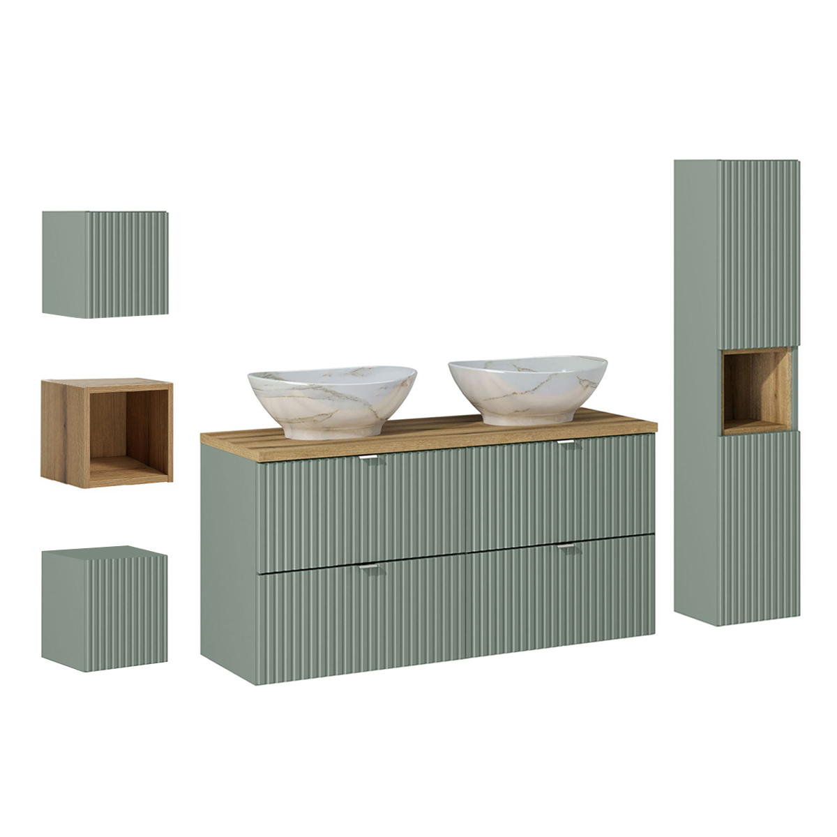 jade_vert_salle_de_bain_pack_120cm_meuble_double_vasque_4_tiroirs_colonne_3_armoire_1