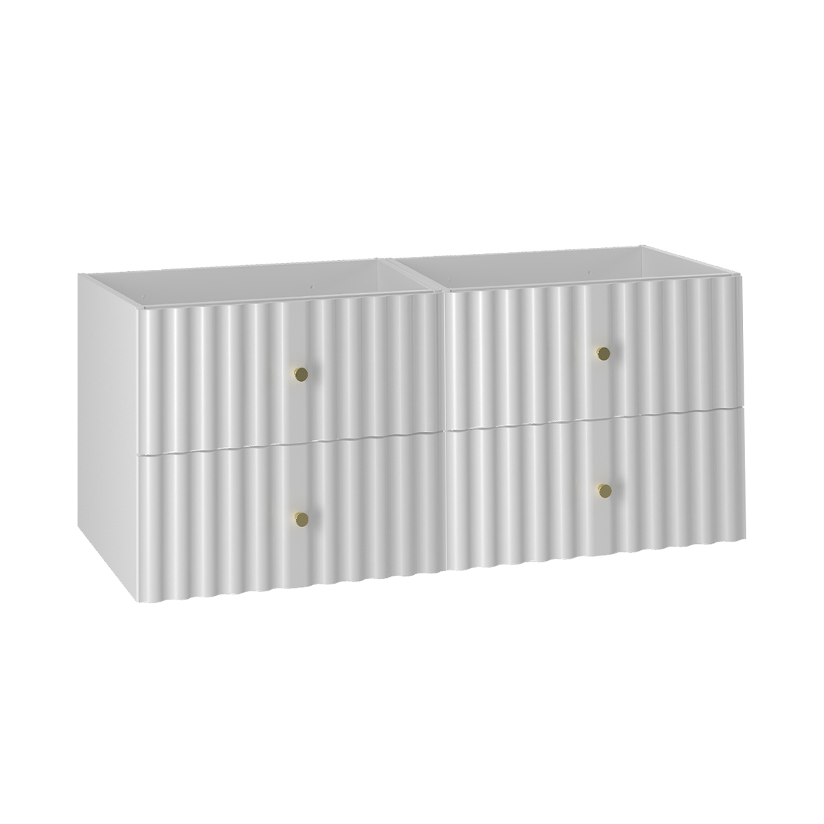 Meuble sous-vasque 120cm Izae Blanc