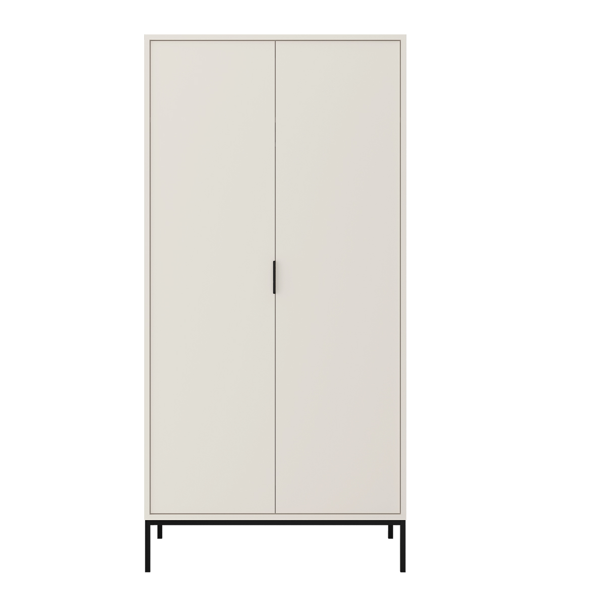 Seattle_blanc_noir_armoire_2portes_2