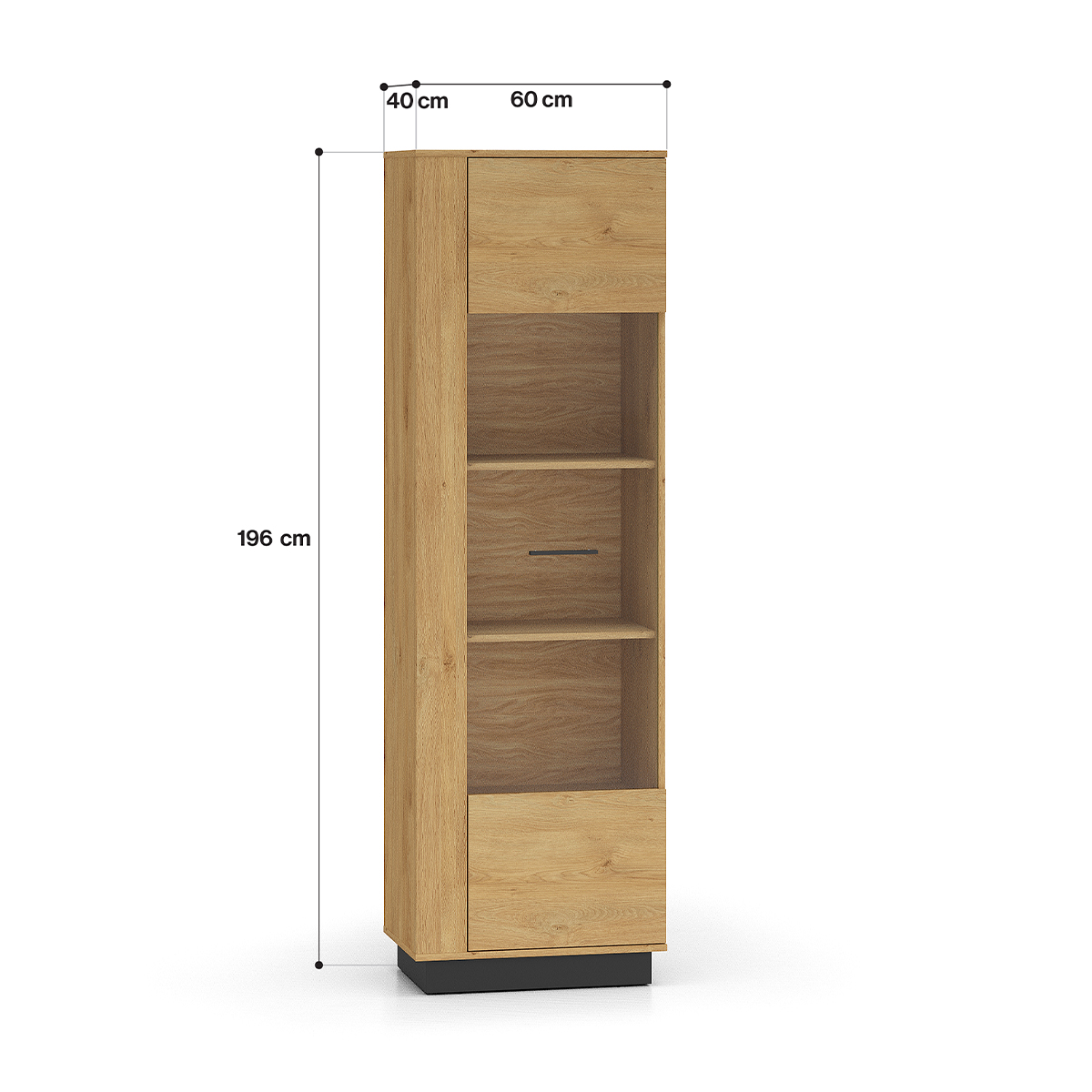 Ysia_bois_noir_vitrine_dimensions
