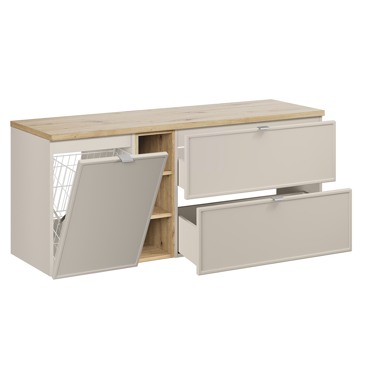 Alba_beige_salle_de_bain_140cm_niche_panier-linge_meuble_sous_vasque_plan_3