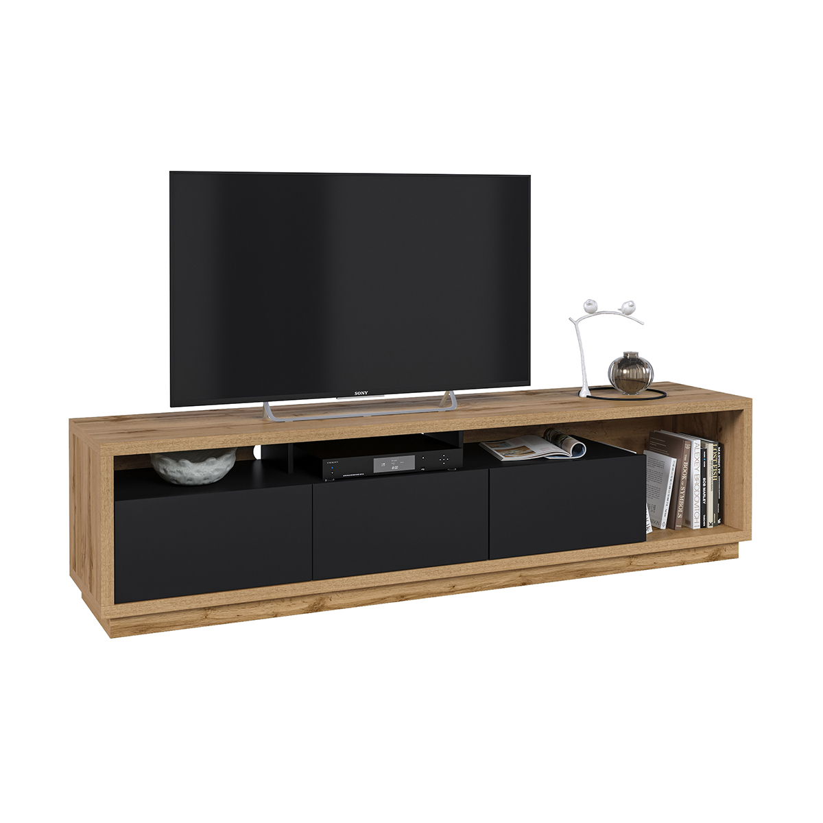 Asten_noir_bois_meuble_TV_2