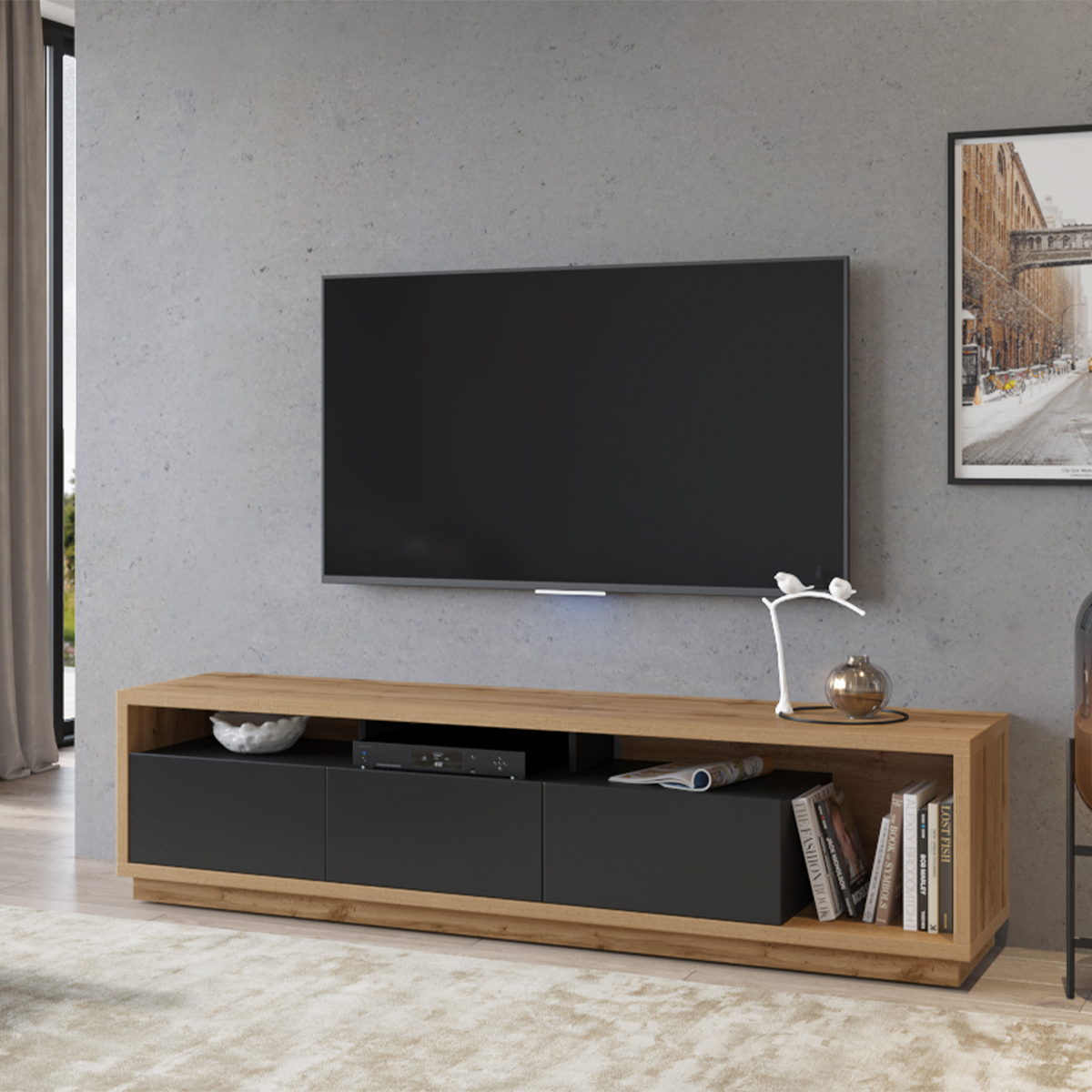 Asten_noir_bois_meuble_TV_3