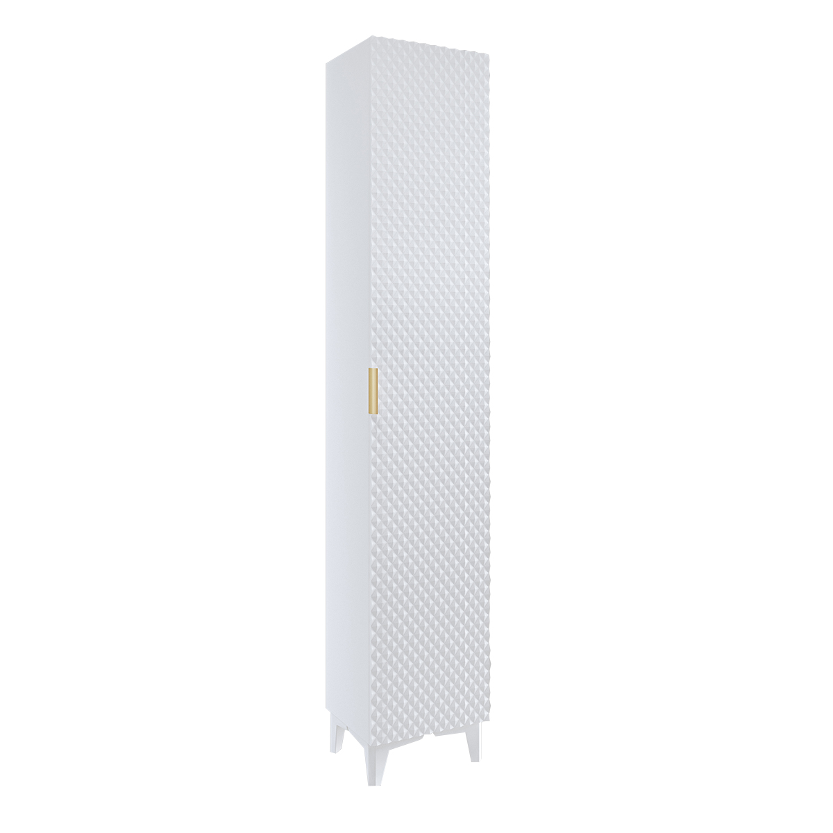Colonne 1 porte sur pieds Cléa Blanc