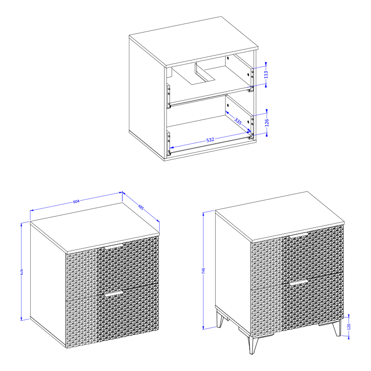 Cléa_meuble_60cm_dimensions