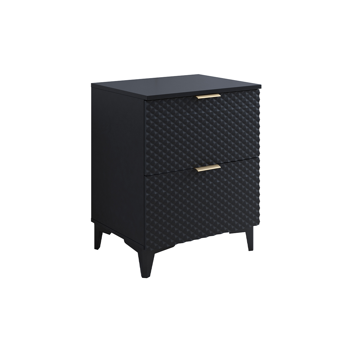 Meuble sous-vasque 60cm sur pieds Cléa Noir