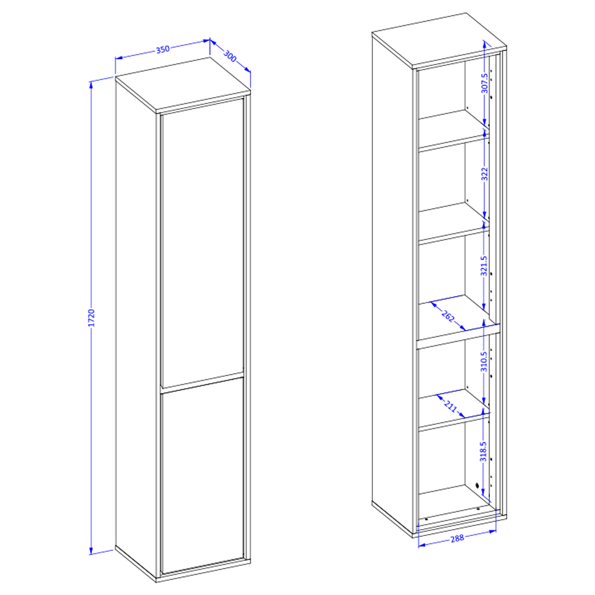 Sophéa_colonne_dimensions