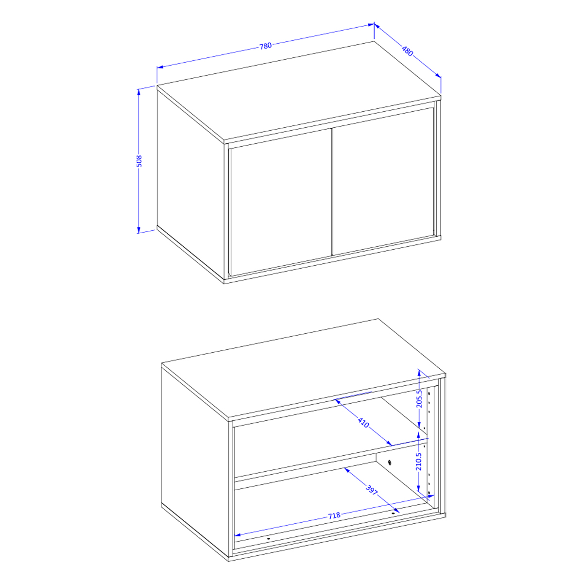Sophéa_meuble_80cm_dimensions