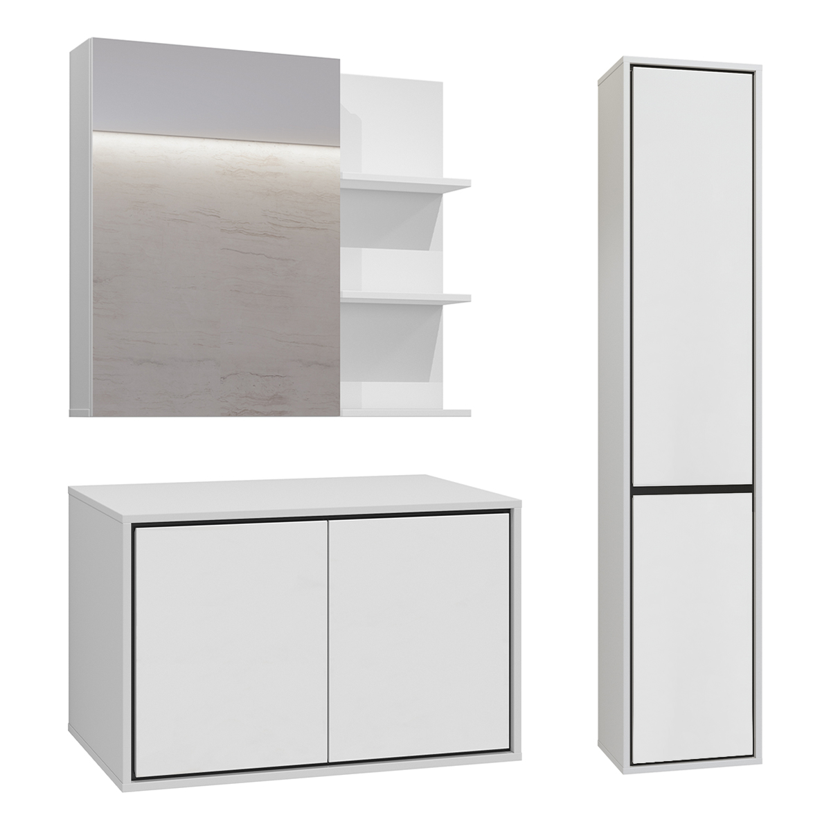 Sophéa_blanc_ensemble_meuble_80cm_colonne_armoire_miroir_2