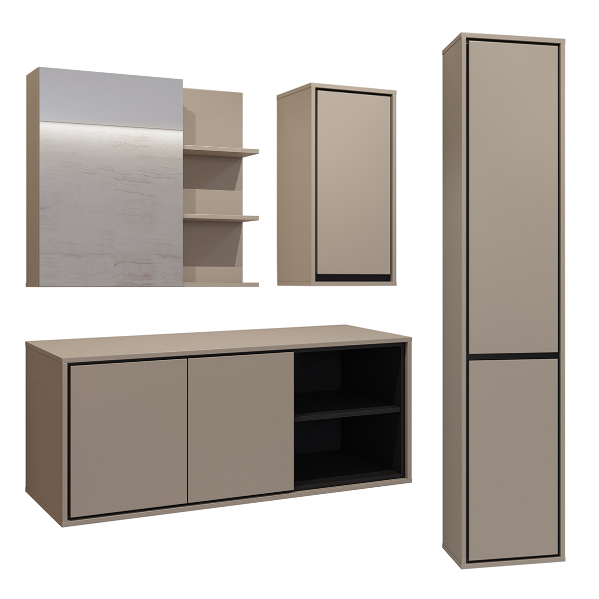 Sophéa_taupe_ensemble_meuble_120cm_colonne_armoires_2