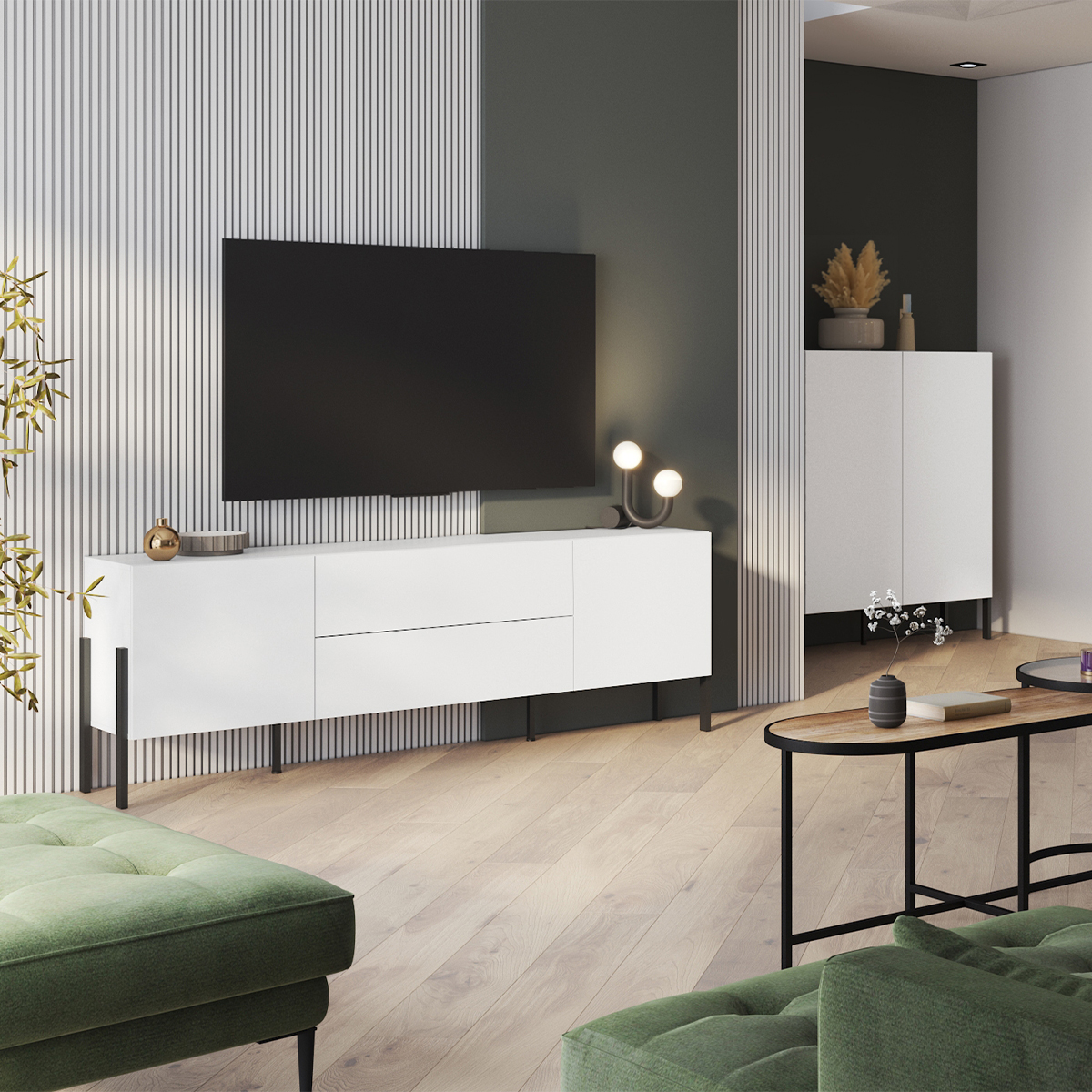 Berenice_blanc_meuble_TV_2portes_2iroirs_4