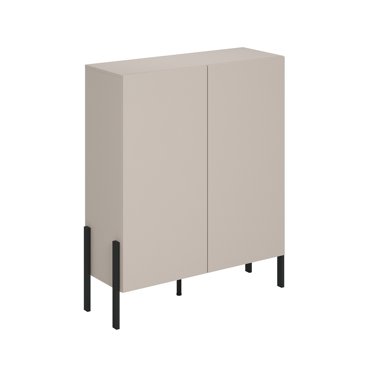 Buffet haut 2 portes Bérénice Cachemire