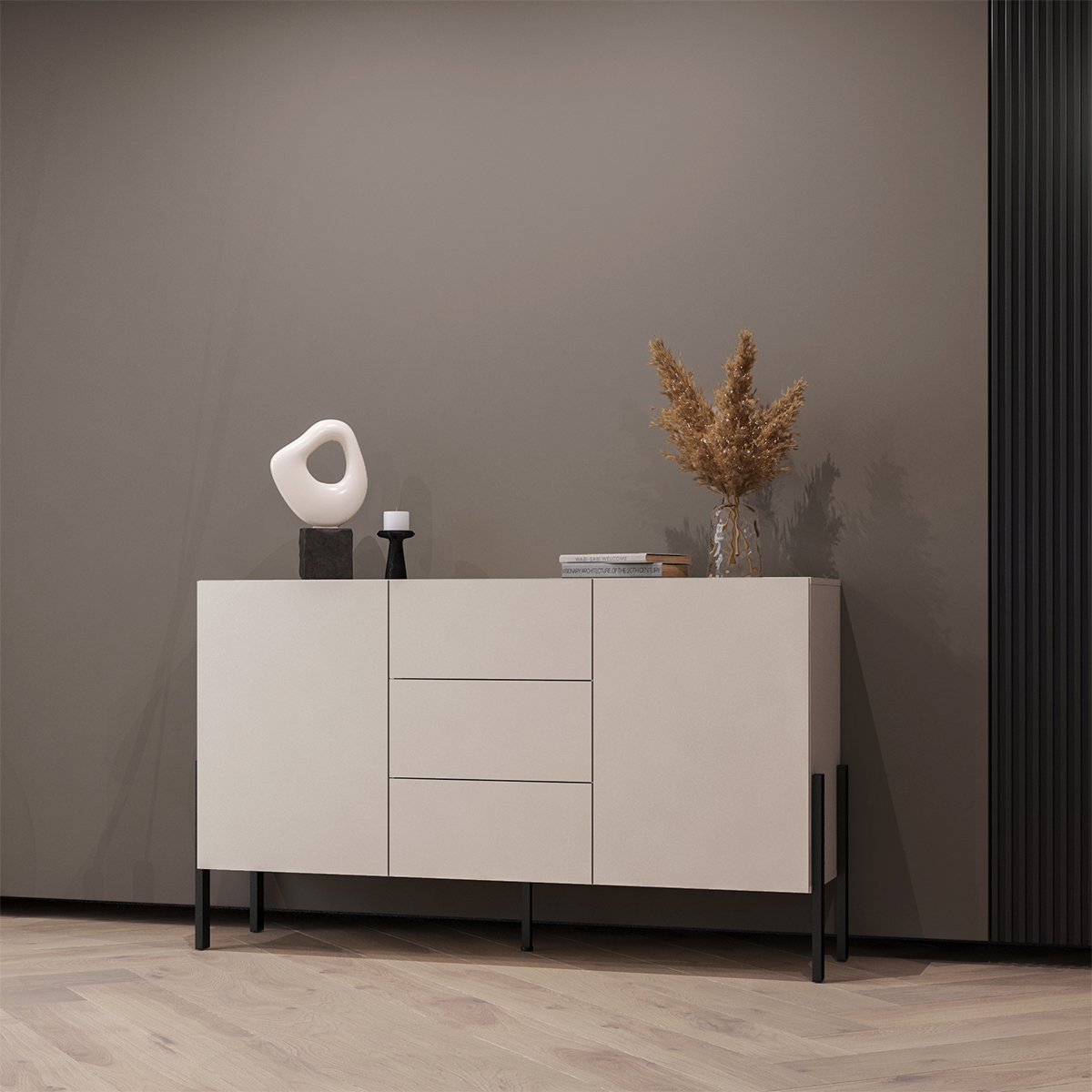Berenice_cachemire_buffet_2portes_3tiroirs_3