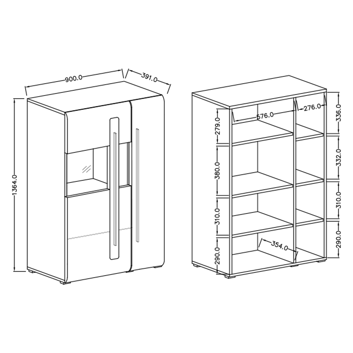Louis_vaisselier_2portes_dimensions