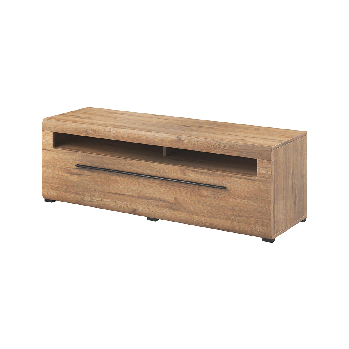 Meuble TV 1 tiroir 160 cm Louis Bois