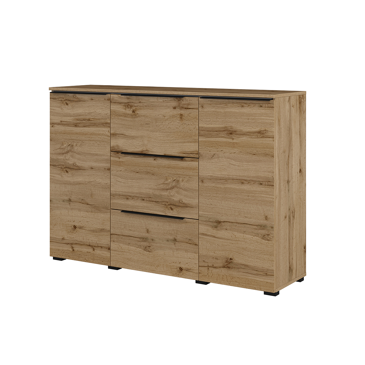 Buffet 2 portes 3 tiroirs Jacob Bois