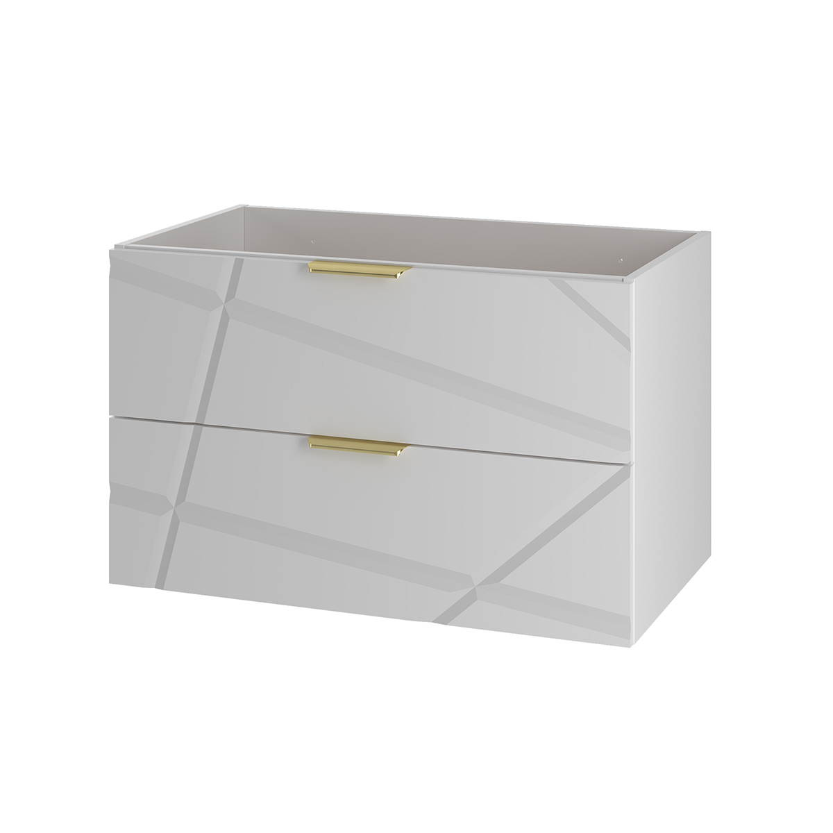 Meuble sous-vasque 80cm Aurora Blanc