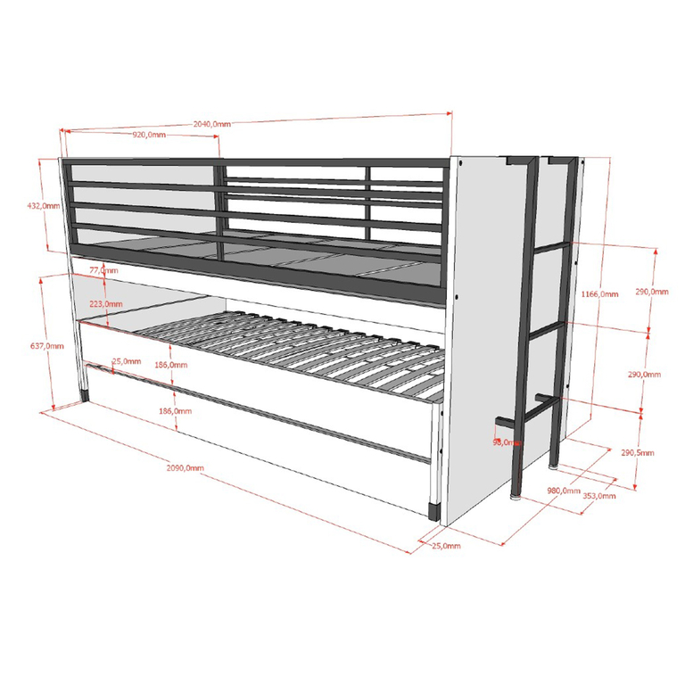 vipack-sam-blanc-lit-mi-hauteur-tiroirs-dimensions